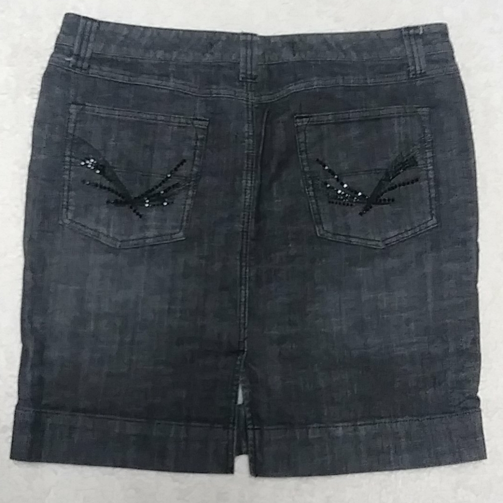 🆕Dark stone washed denim